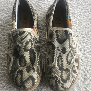 L.A.M.B slip on shoes